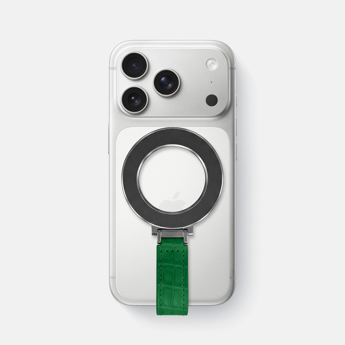 MagSafe Stand For iPhone 18 Pro Max In Alligator -1 | Forest-Green