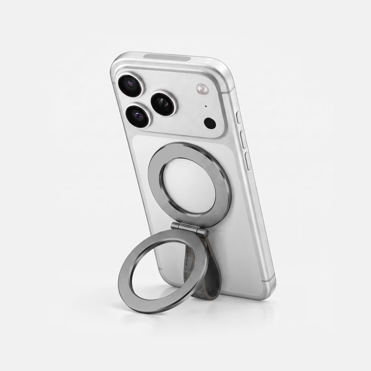 MagSafe Stand For iPhone 18 Pro Max In Alligator -4 | Grey