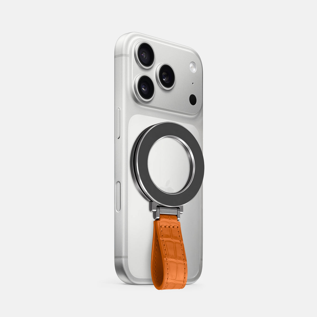 MagSafe Stand For iPhone 18 Pro Max In Alligator -2 | Orange