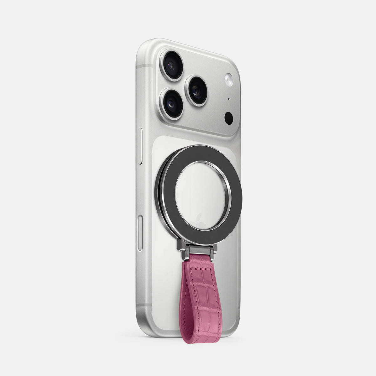 MagSafe Stand For iPhone 18 Pro Max In Alligator -2 | Pink-Lagoon