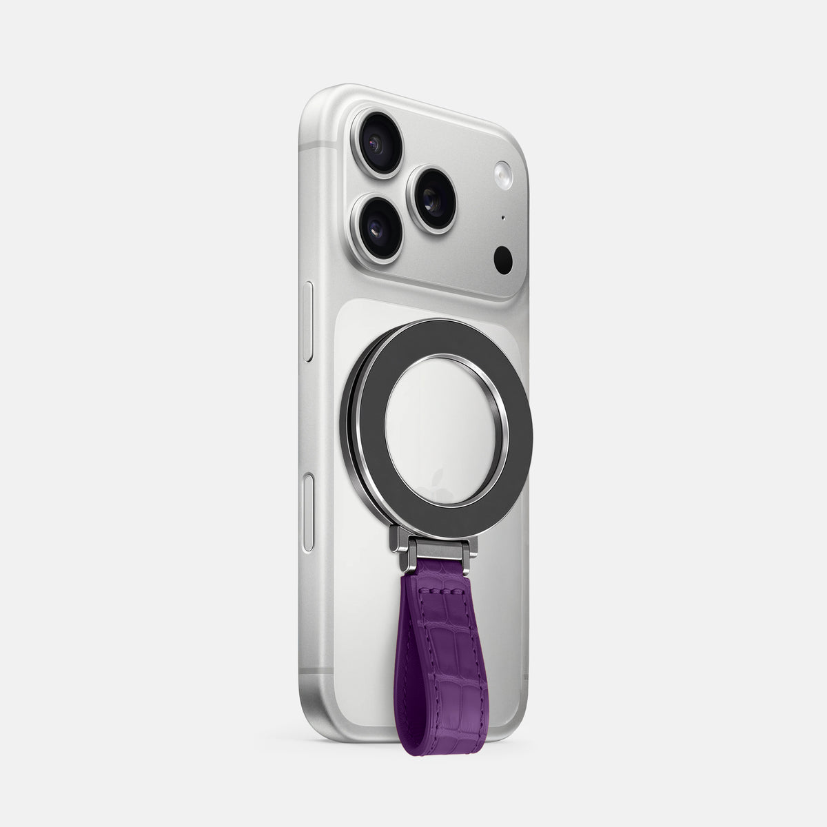 MagSafe Stand For iPhone 18 Pro Max In Alligator -2 | Purple