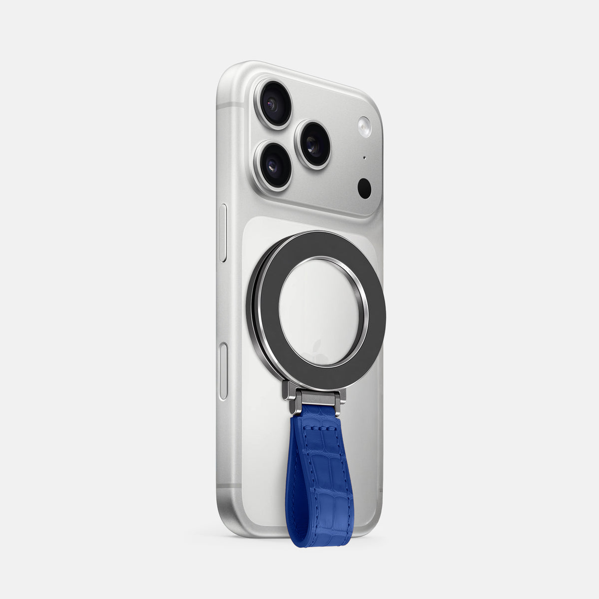 MagSafe Stand For iPhone 18 Pro Max In Alligator -2 | Royal-Blue