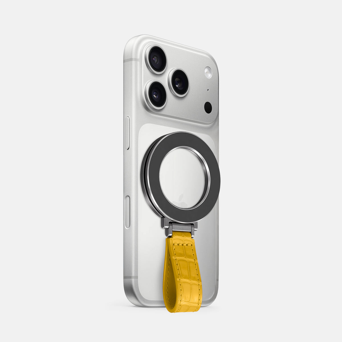 MagSafe Stand For iPhone 18 Pro Max In Alligator -2 | Yellow
