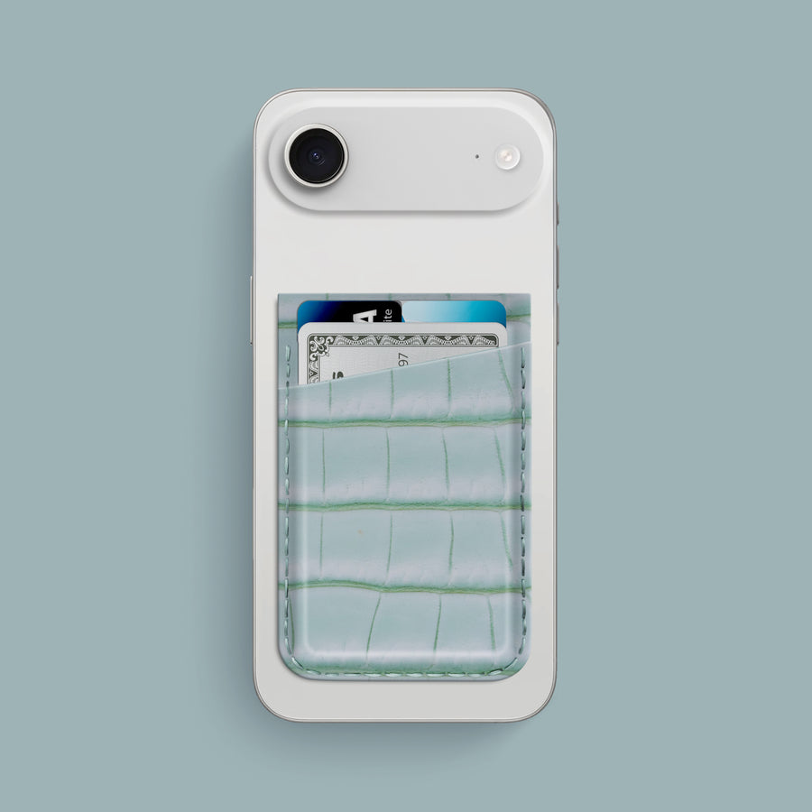 MagSafe Wallet Mint Gum For iPhone 17 Air In Alligator