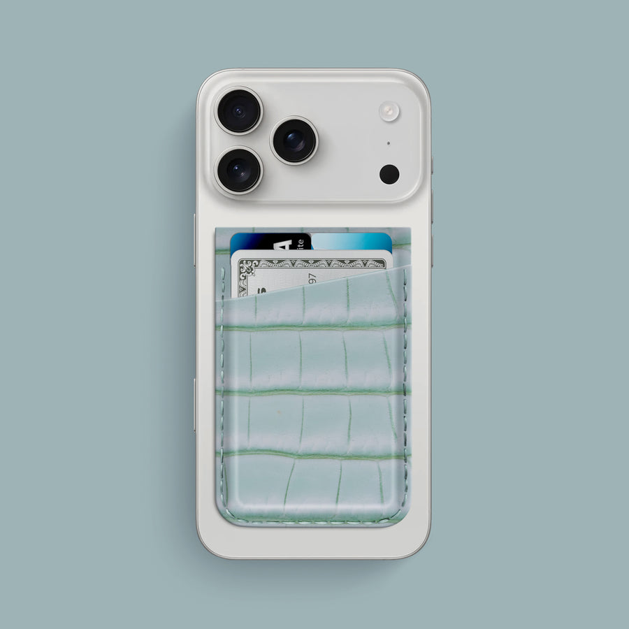 MagSafe Wallet Mint Gum For iPhone 17 Pro Max In Alligator