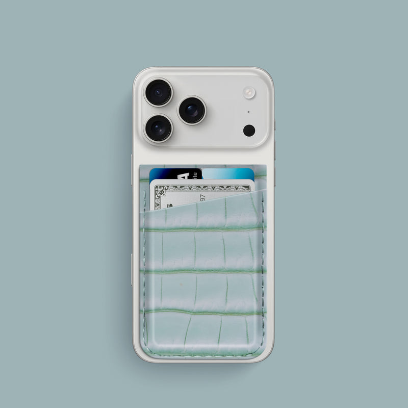 MagSafe Wallet Mint Gum  For iPhone 17 Pro In Alligator -1 | Mint-Gum