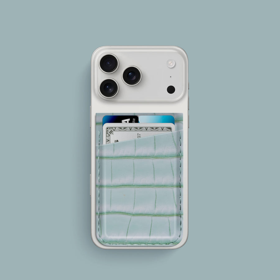 MagSafe Wallet Mint Gum For iPhone 17 Pro In Alligator
