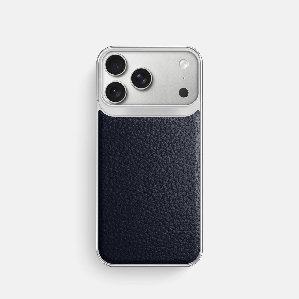 Metal Case For iPhone 18 Pro In Calf -1 | Marine-Steel