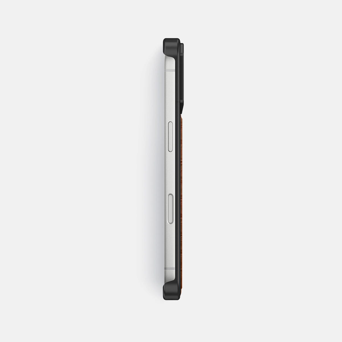 Metal Case For iPhone 18 Pro Max In Python -3 | Medium-Brown-Black