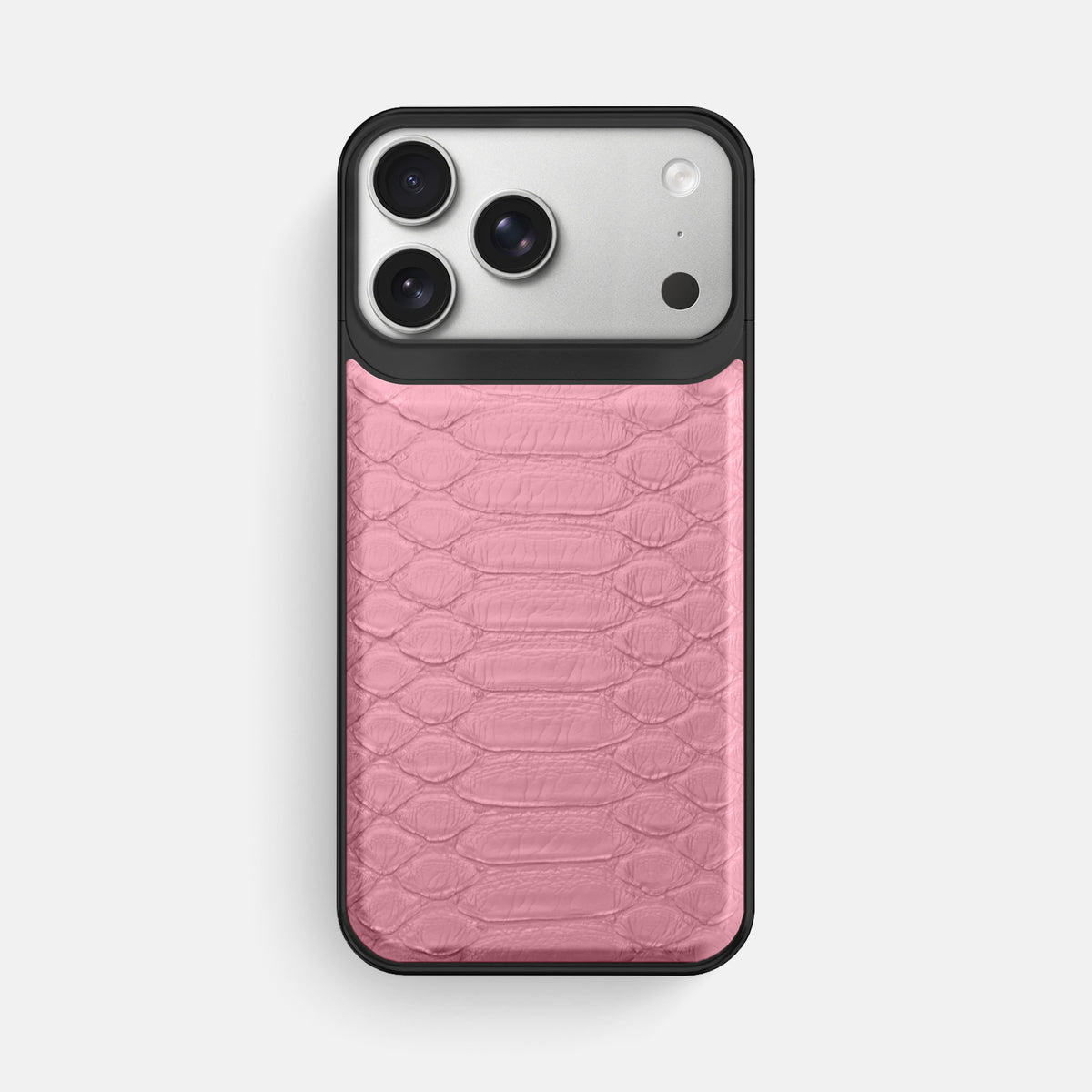 Metal Case For iPhone 18 Pro Max In Python -1 | Pink-Black