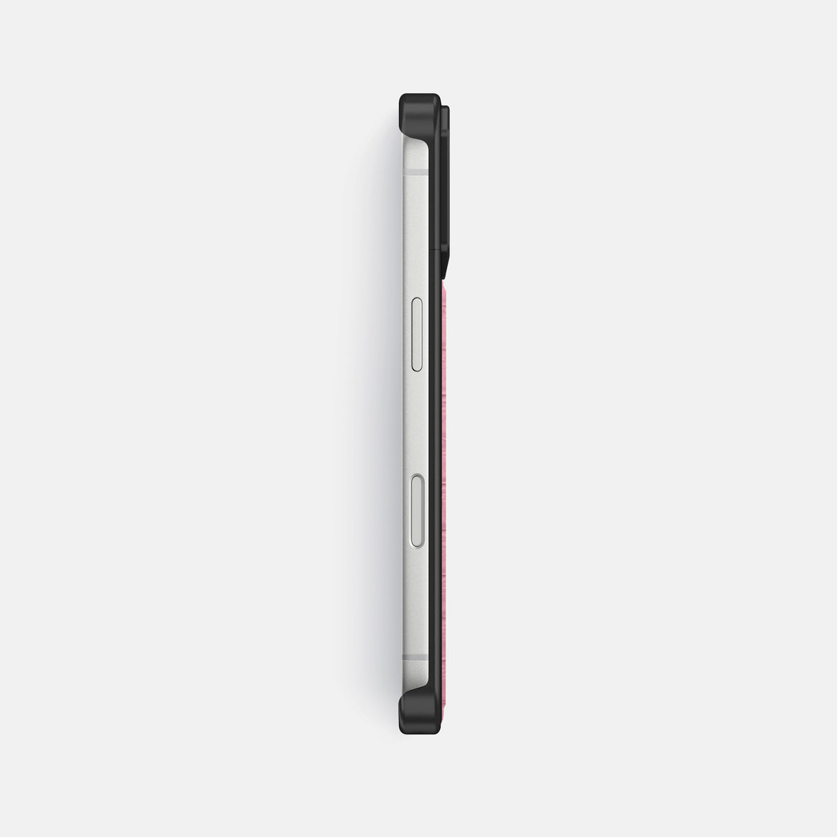 Metal Case For iPhone 18 Pro Max In Python -3 | Pink-Black