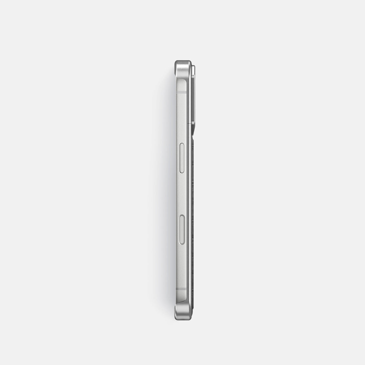 Metal Case For iPhone 18 Pro In Python -3 | Grey-Steel