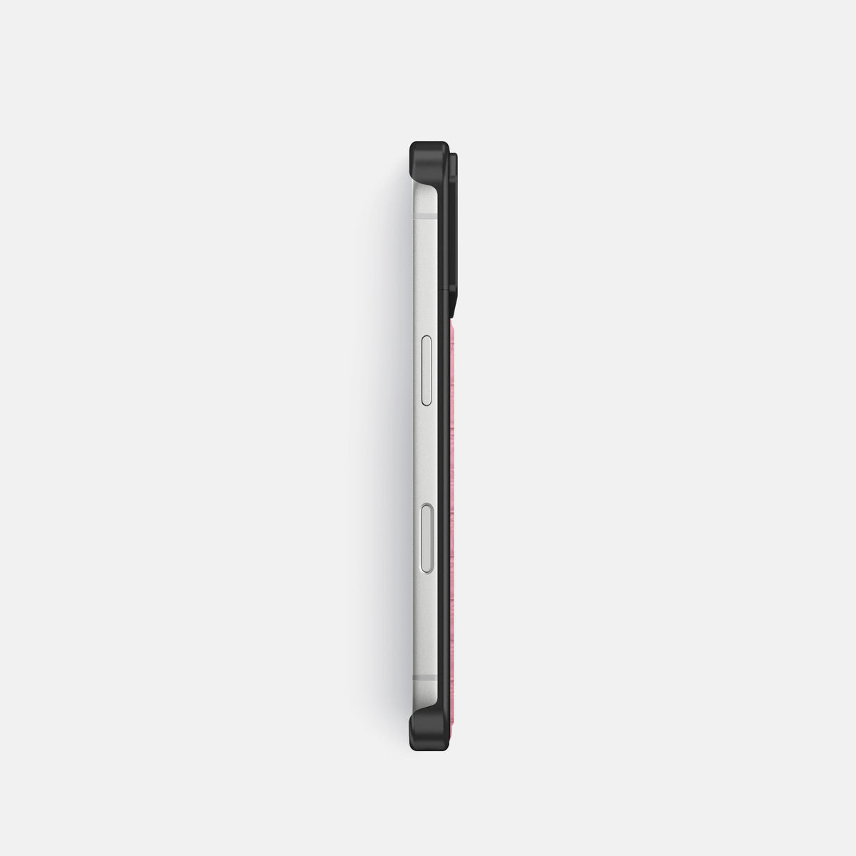 Metal Case For iPhone 18 Pro In Python -3 | Pink-Black
