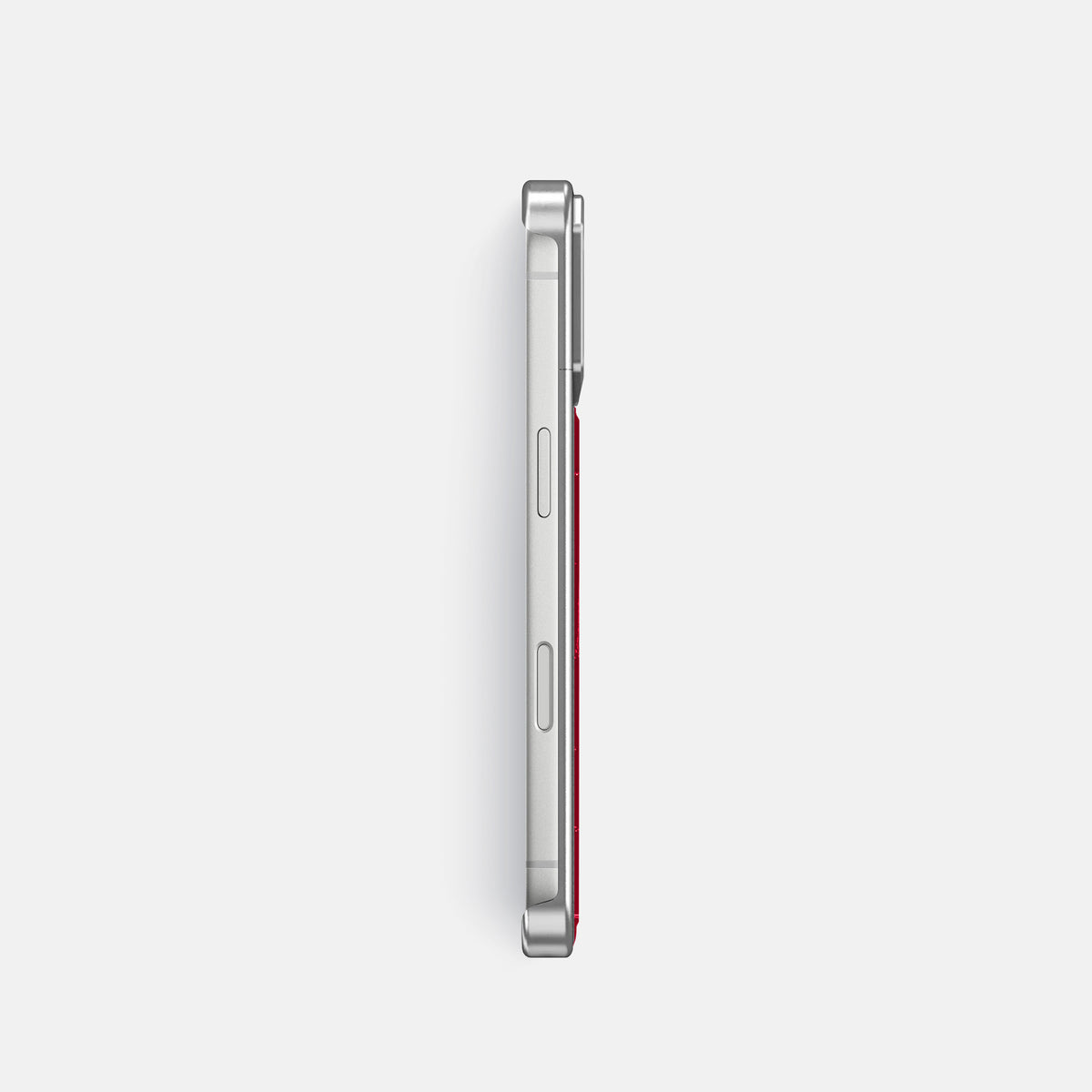 Metal Case For iPhone 18 Pro In Shiny Alligator -3 | Cherry-Steel