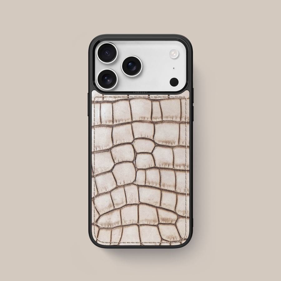 Sport Case 1/1 Cafe Creme For iPhone 17 Pro Max In Alligator