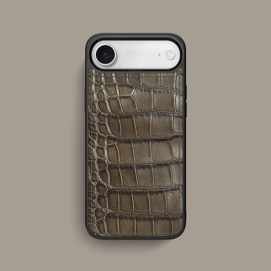 Sport Case 1/1 Kaki-Brown For iPhone 17 Air In Alligator