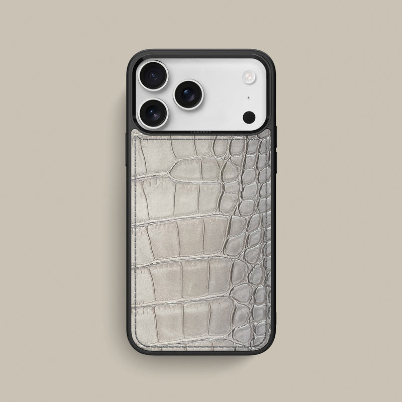 iPhone 17 Pro Max Sport Case 1/1 Glossy-Tan Alligator -1 | Glossy-Tan