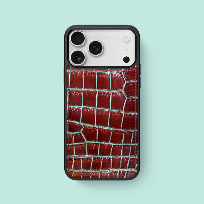 iPhone 17 Pro Max Sport Case 1/1 Clay Court Alligator -1 | Clay-Court