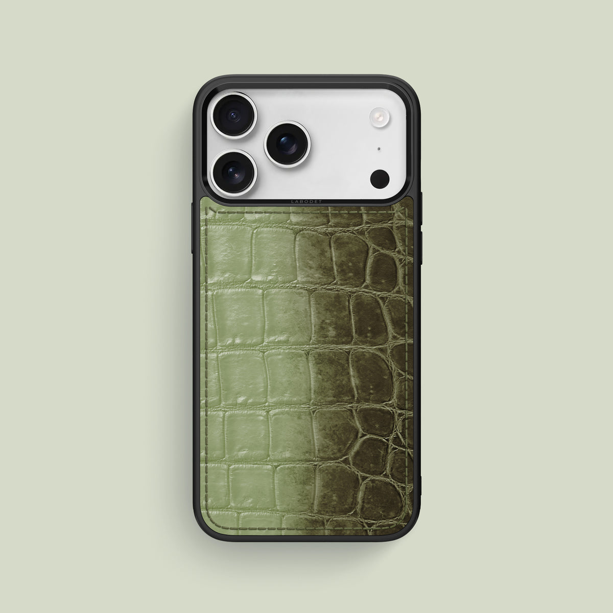 Sport Case Celadon Green For iPhone 17 Pro Max In Himalayan Crocodile -1 | Celadon-Green