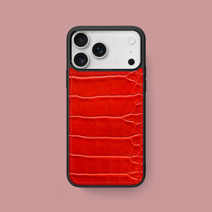 Sport Case Deep Coral For iPhone 17 Pro Max In Alligator
