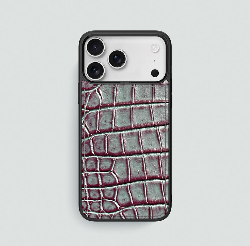 Cardinal-Shine iPhone 17 Pro Max  Sport Case 1/1 Alligator -1 | Cardinal-Shine