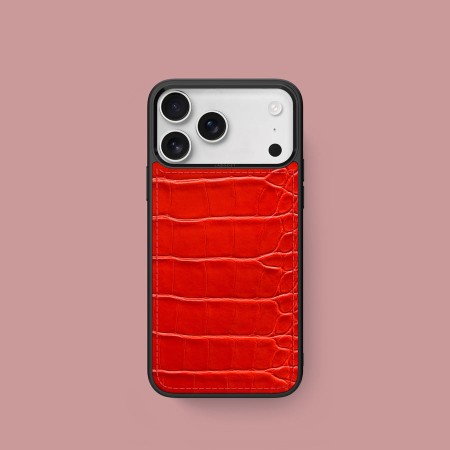 Sport Case Deep Coral For iPhone 17 Pro In Alligator