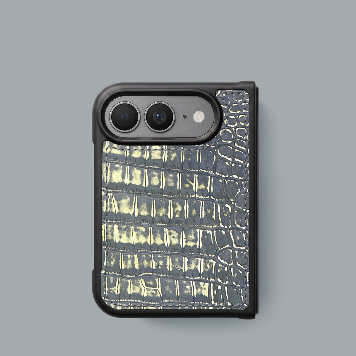 Sport Case 1/1 For iPhone Ultra In Alligator -1 | Slate-Ivory