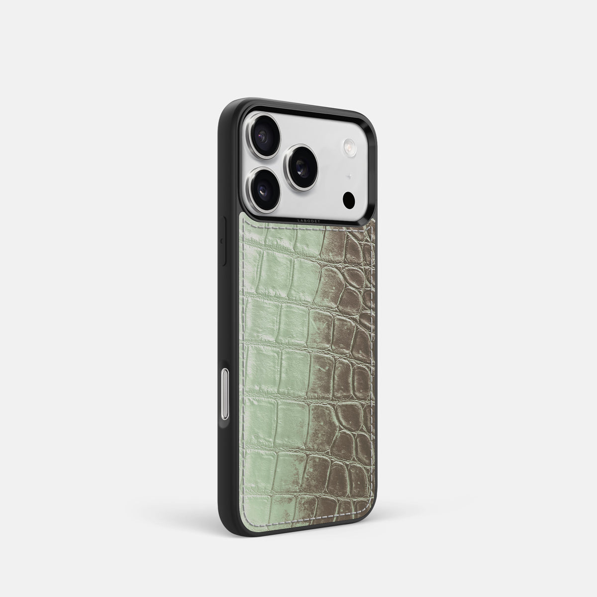 Pistachio iPhone 17 Pro Sport Case In Himalayan Crocodile -2 | Pistachio