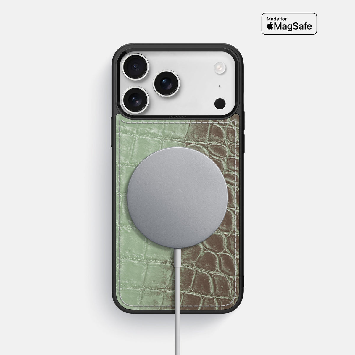 Sport Case For iPhone 18 Pro Max In Himalayan Crocodile -5 | Pistachio