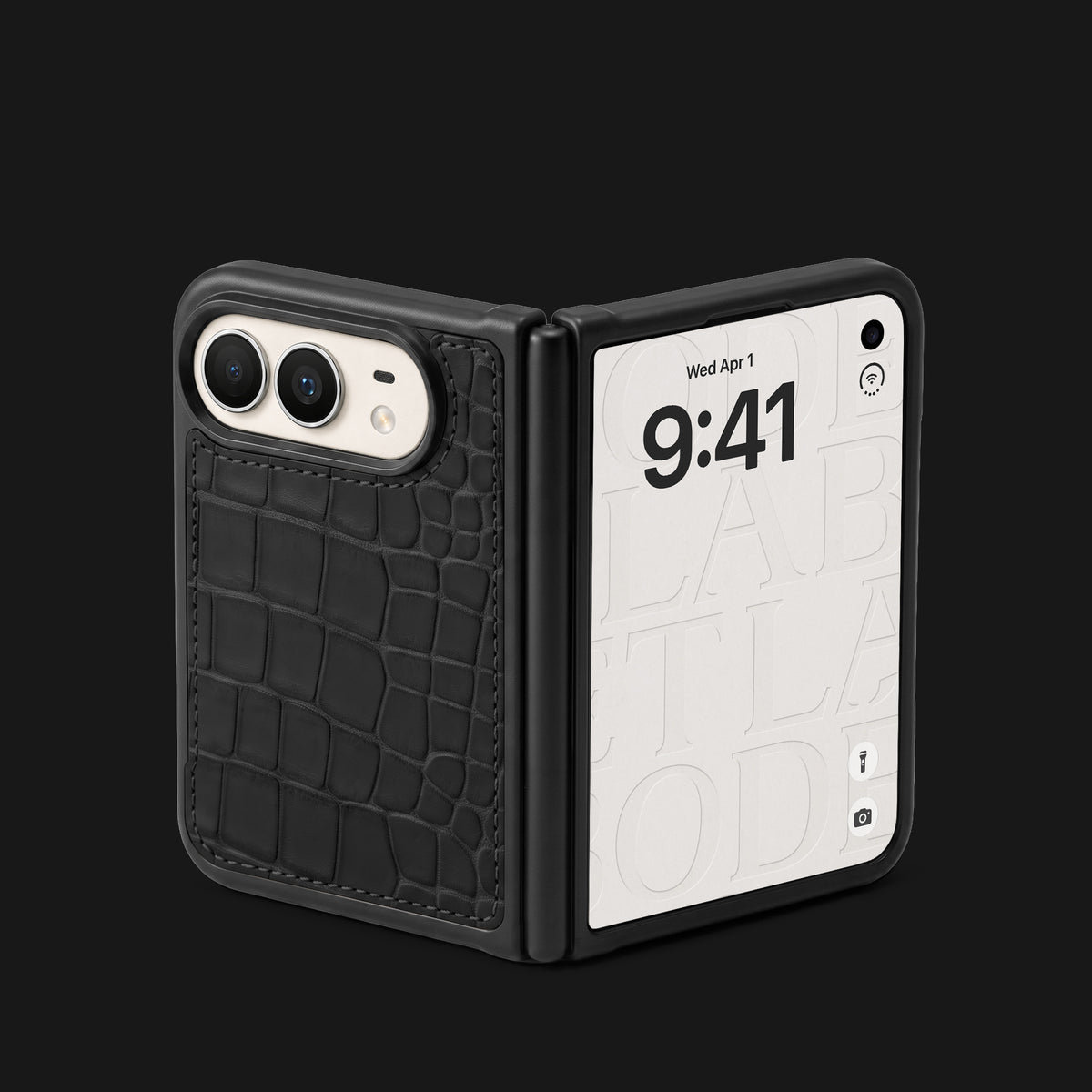 Sport Case Edition Black For iPhone Duo In Alligator -2 | Edition Black