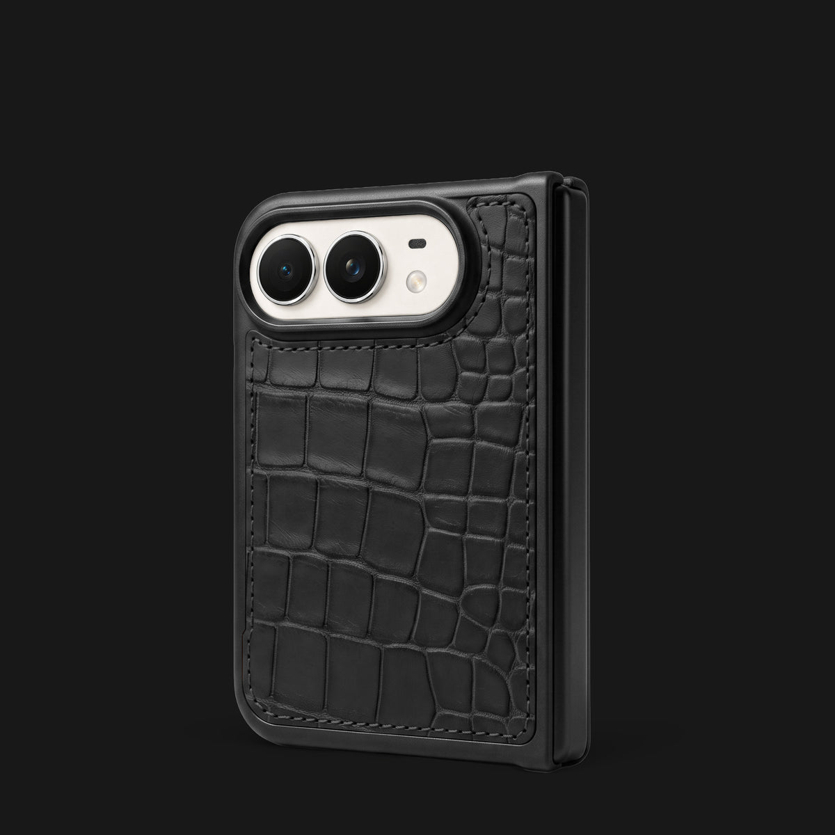 Sport Case Edition Black For iPhone Duo In Alligator -3 | Edition Black