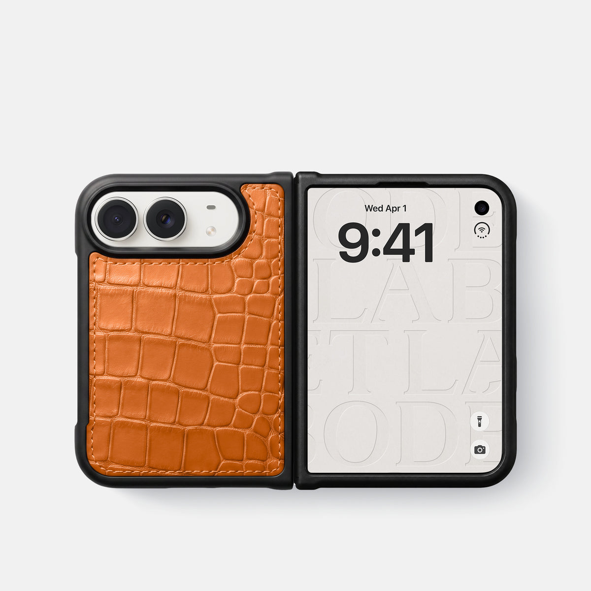 Sport Case For iPhone Duo In Alligator -4 | Orange