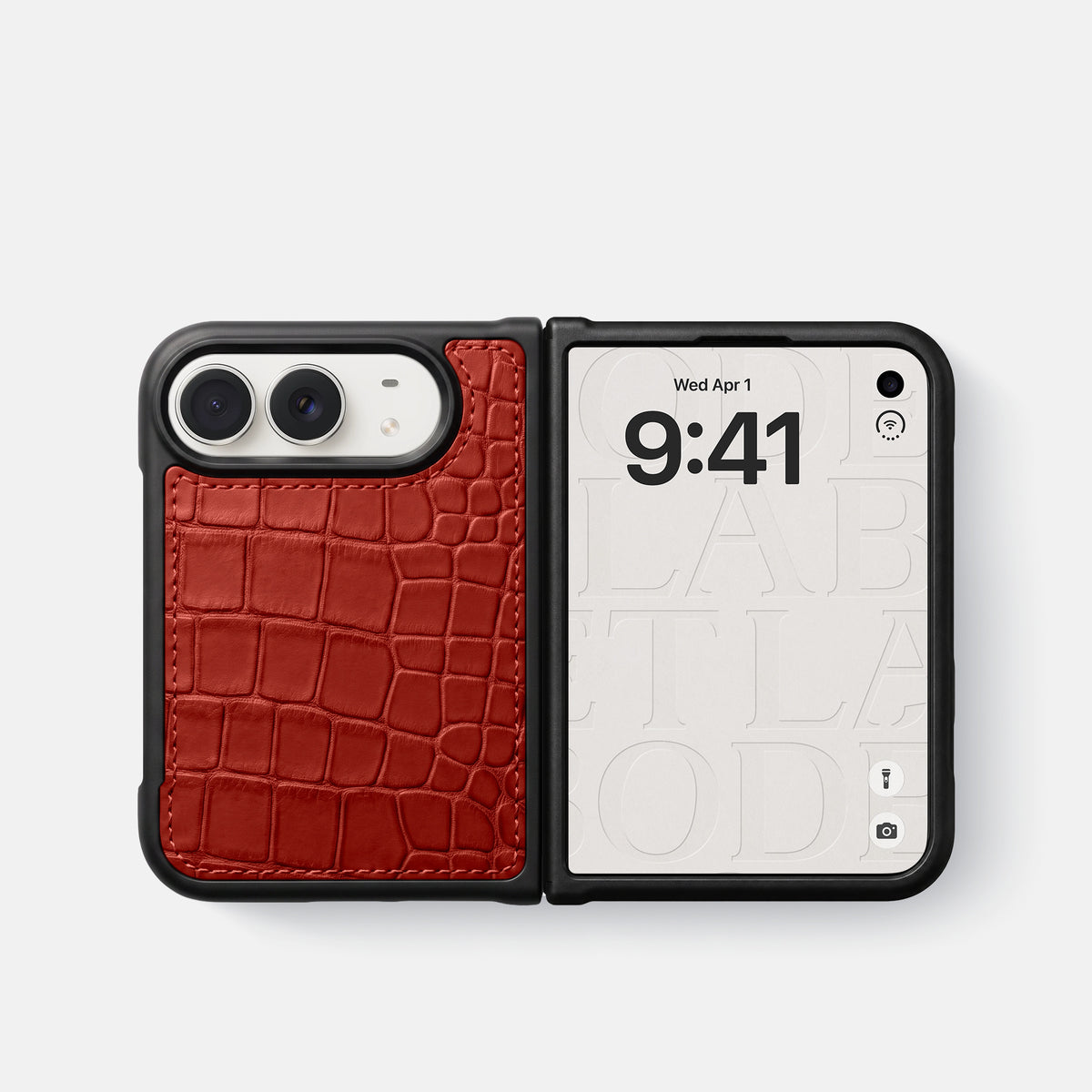 Sport Case For iPhone Duo In Alligator -4 | Red