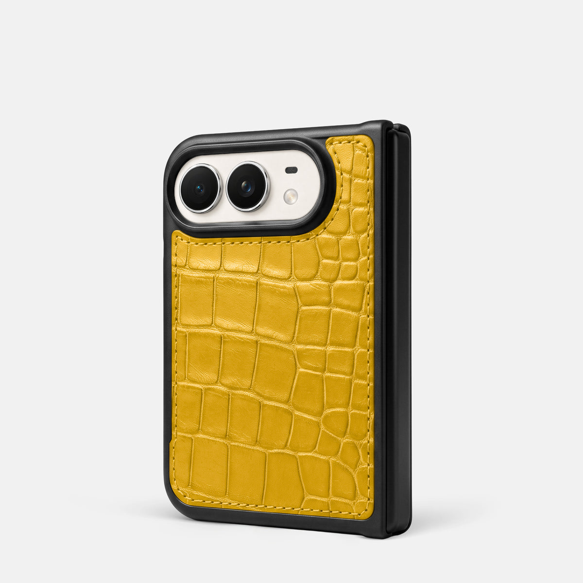 Sport Case For iPhone Duo In Alligator -3 | Yellow