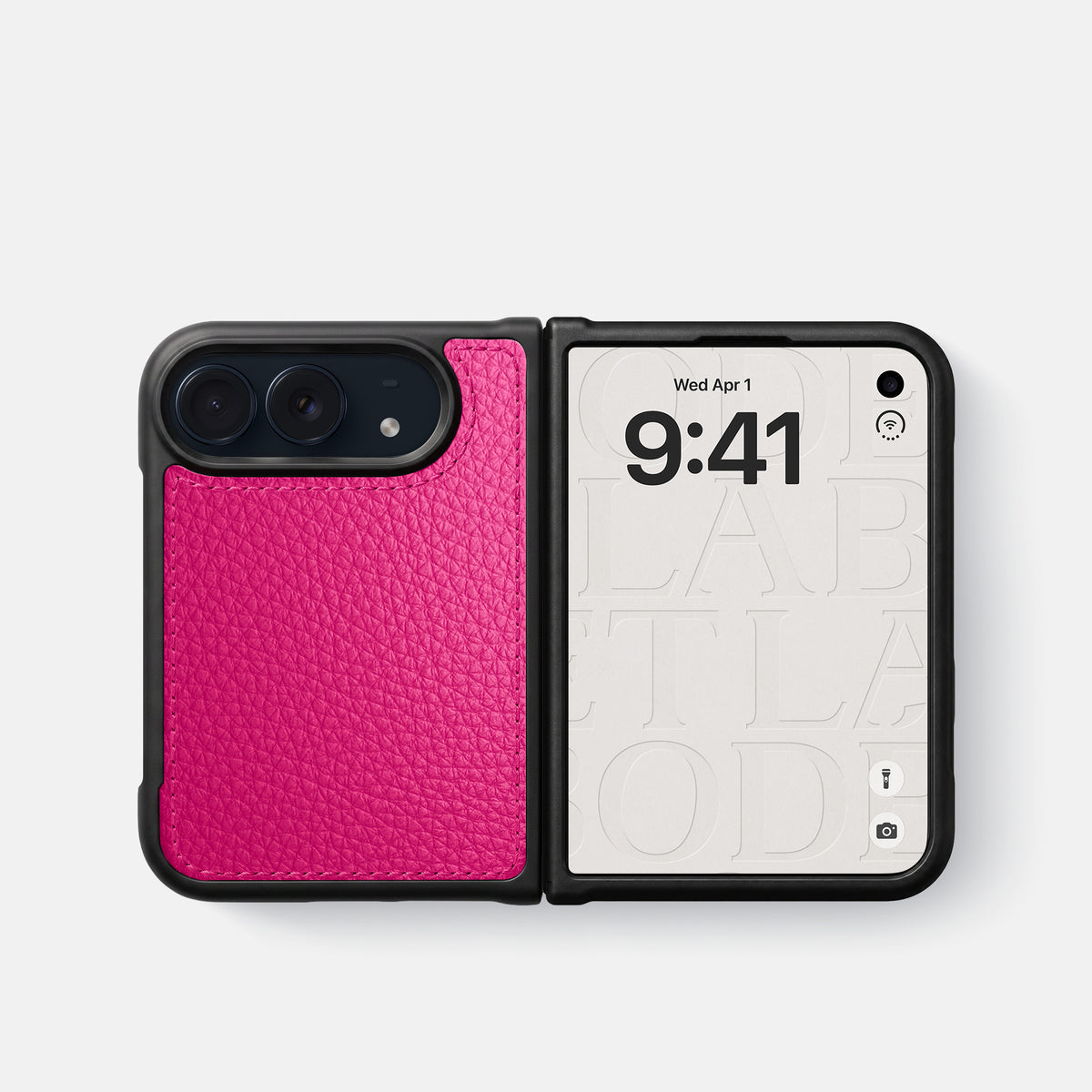 Sport Case For iPhone Duo In Calf -4 | Magenta