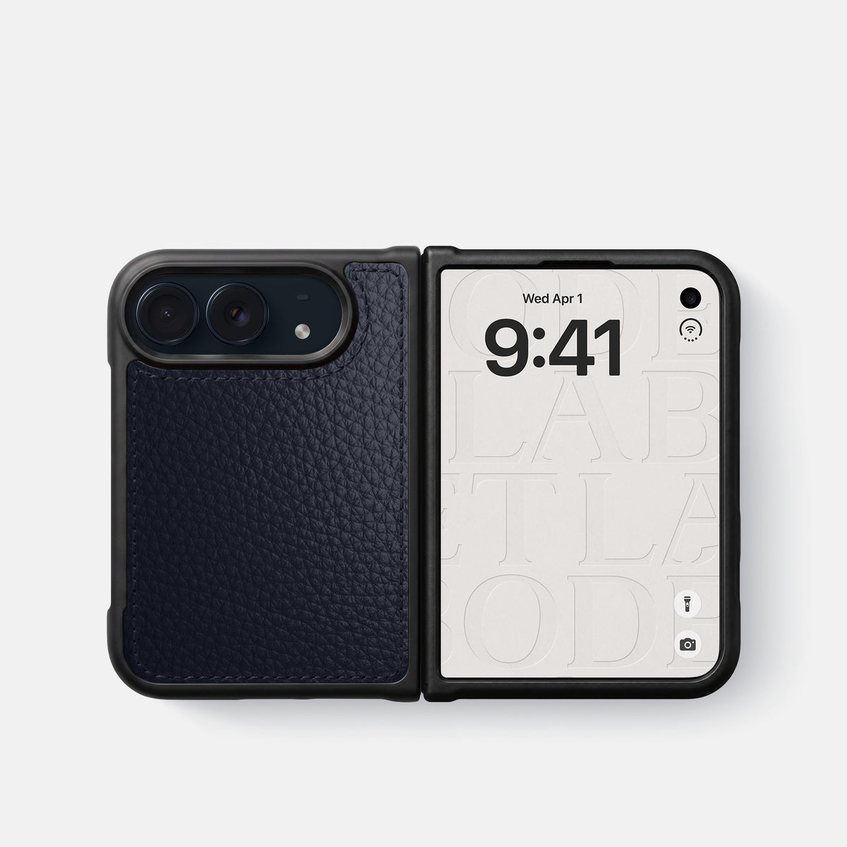 Sport Case For iPhone Duo In Calf -4 | Marine