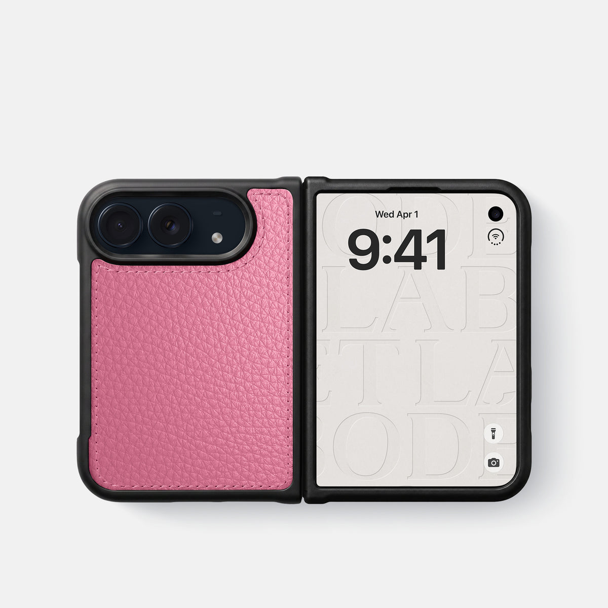 Sport Case For iPhone Duo In Calf -4 | Pink