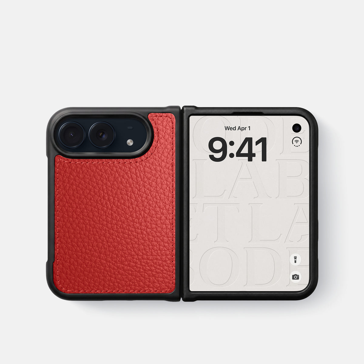Sport Case For iPhone Duo In Calf -4 | Red