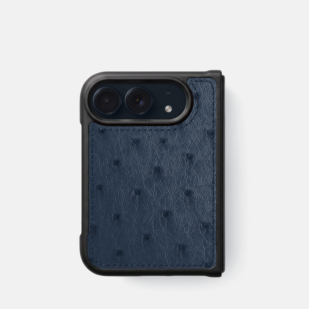 Sport Case For iPhone Duo In Ostrich -1 | Navy-Blue