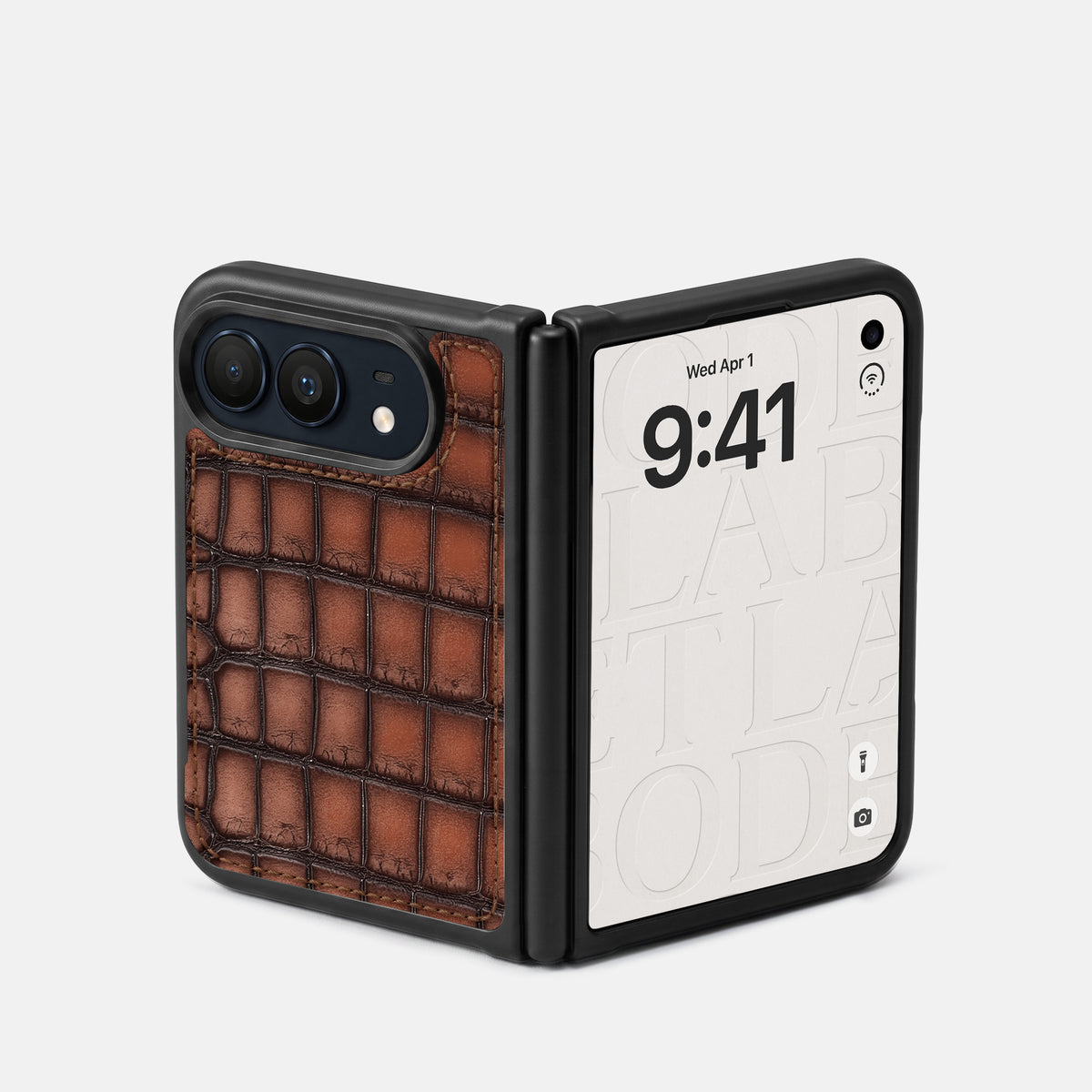 Sport Case For iPhone Duo In Patina Alligator -2 | Baobab