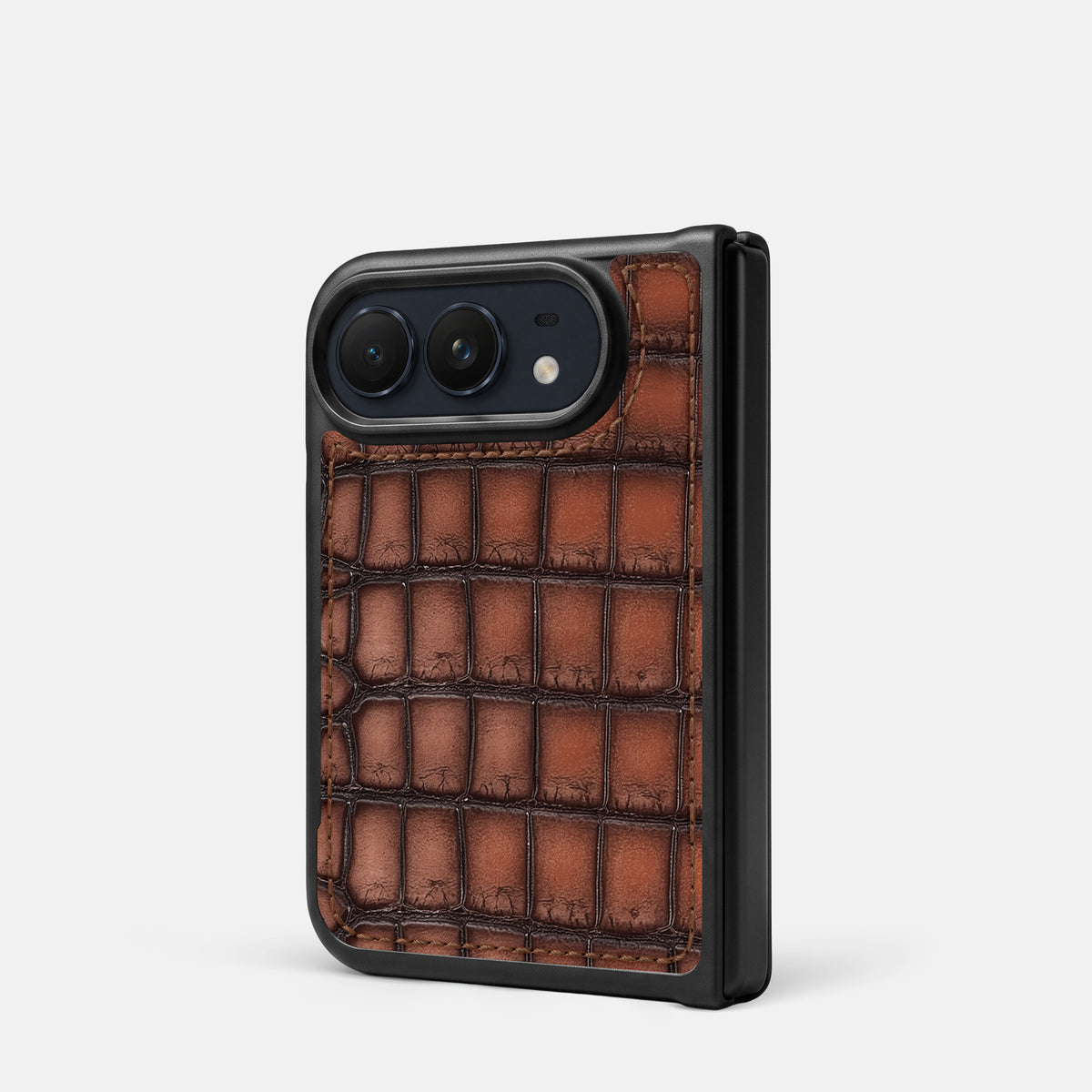 Sport Case For iPhone Duo In Patina Alligator -3 | Baobab