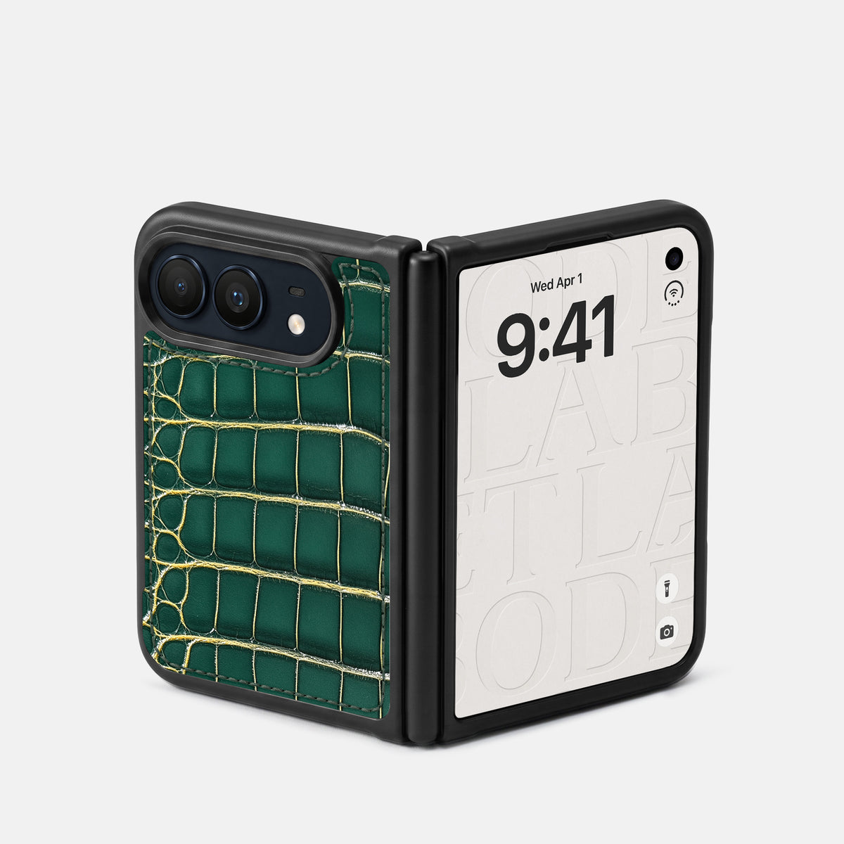 Sport Case For iPhone Duo In Patina Alligator -2 | Cambridge
