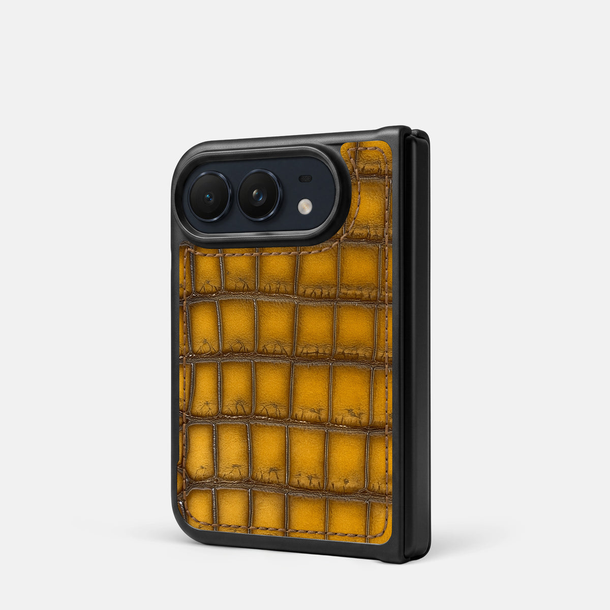 Sport Case For iPhone Duo In Patina Alligator -3 | Sydney