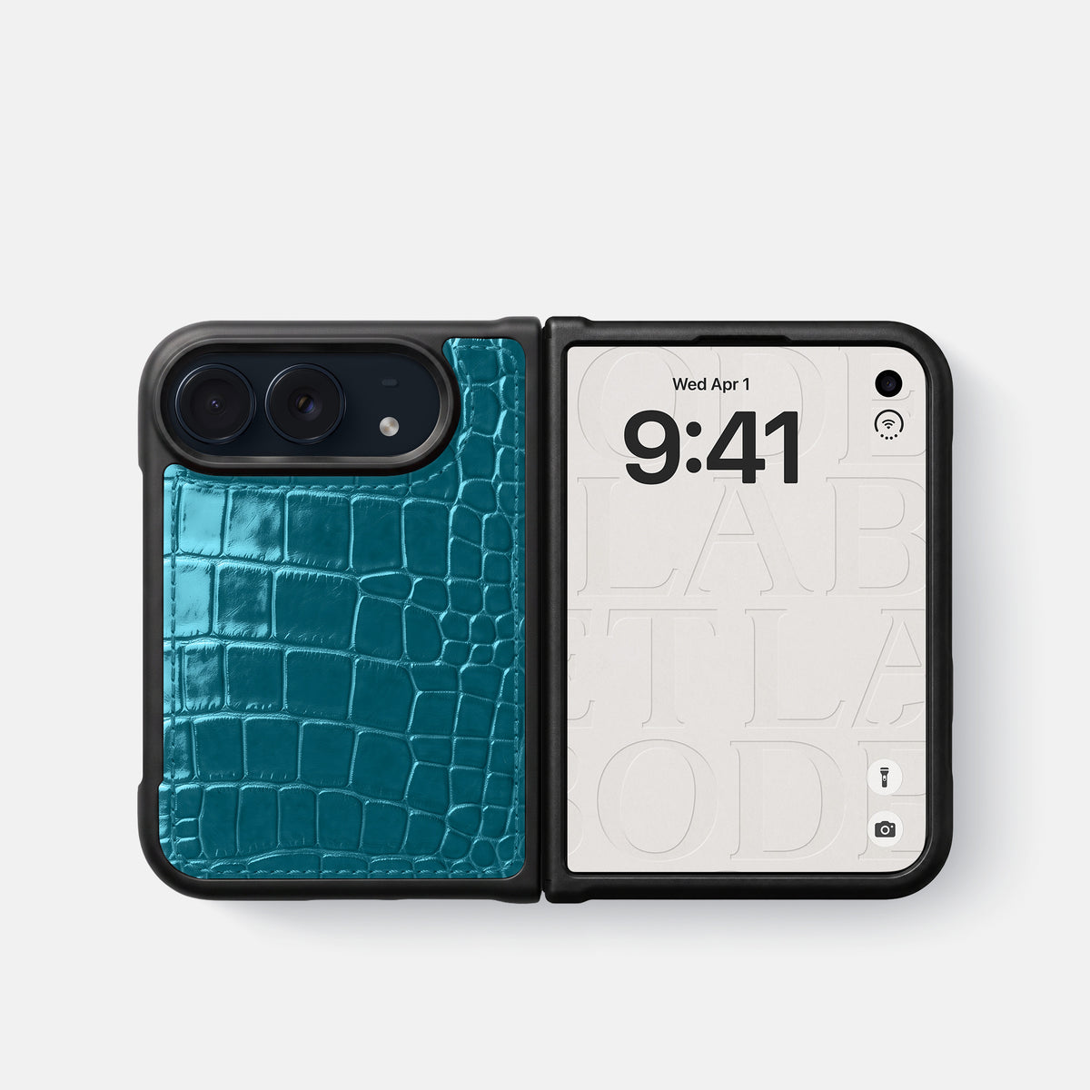 Sport Case For iPhone Duo In Shiny Alligator -4 | Curacao