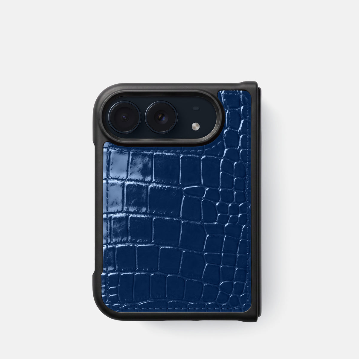 Sport Case For iPhone Duo In Shiny Alligator -1 | Mediterranean