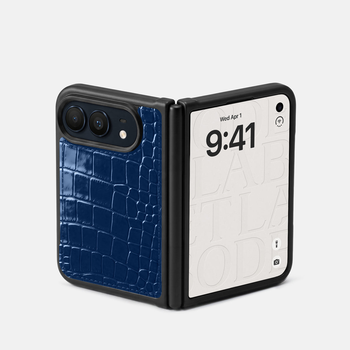 Sport Case For iPhone Duo In Shiny Alligator -2 | Mediterranean
