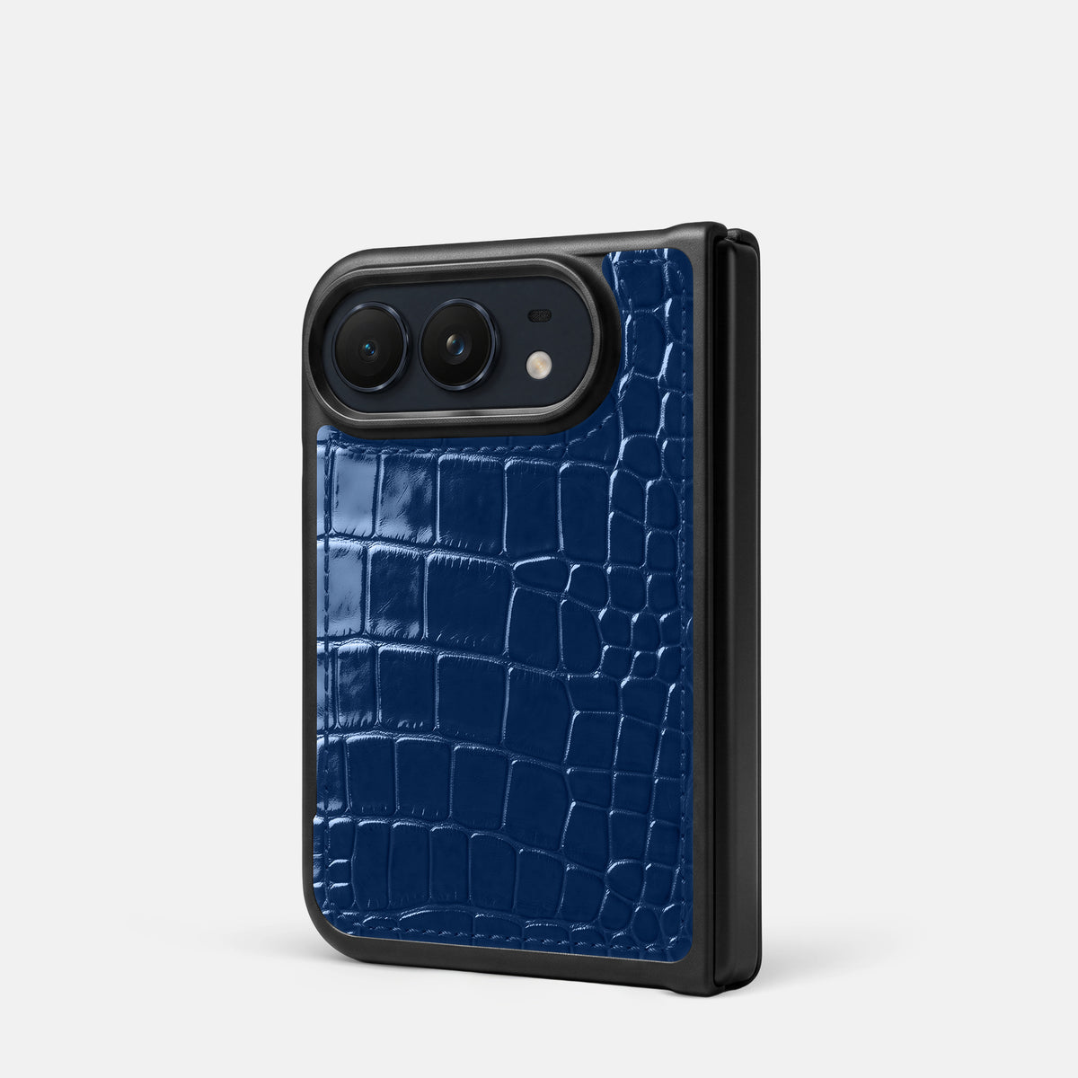 Sport Case For iPhone Duo In Shiny Alligator -3 | Mediterranean