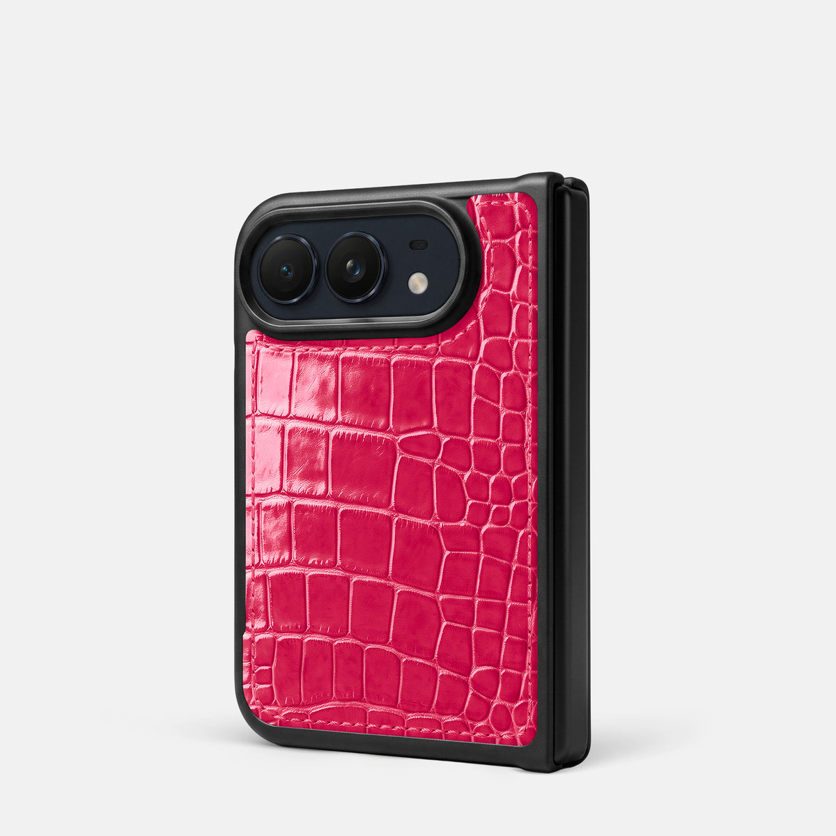 Sport Case For iPhone Duo In Shiny Alligator -3 | Pink-Panther