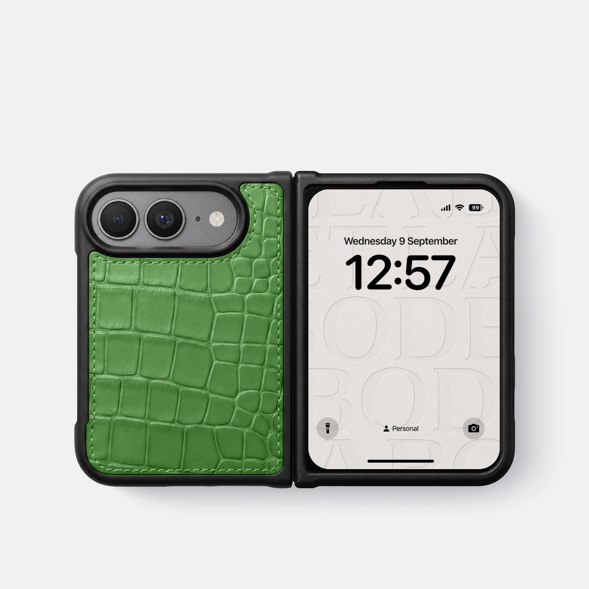 Sport Case For iPhone Ultra In Alligator -4 | Apple-Green