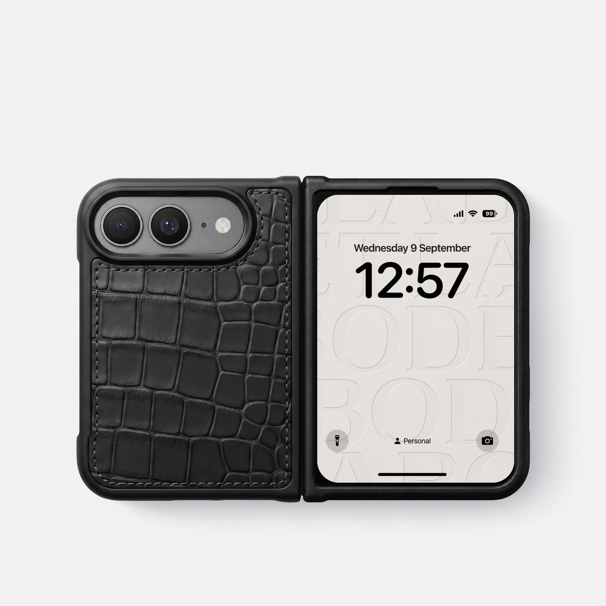 Sport Case For iPhone Ultra In Alligator -4 | Black
